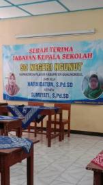 Serah Terima Jabatan Kepala Sekolah Dasar Negeri Ngunut